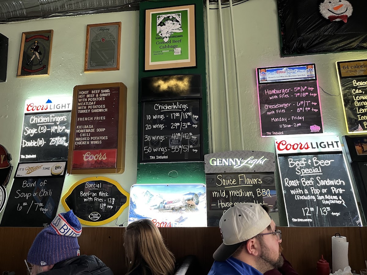 Kelly's Korner Menu - Image 2