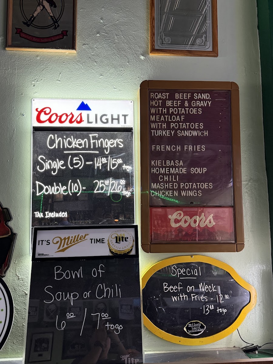 Kelly's Korner Menu - Image 3